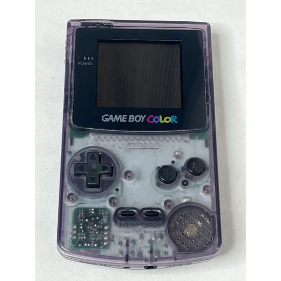 Nintendo Other - NINTENDO GAMEBOY COLOR ATOMIC PURPLE HANDHELD CONSOLE QUIET SOUND TESTED